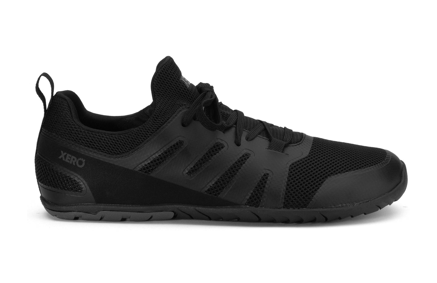 Xero Shoes Forza Runner Mens barfods løbesko til mænd i farven black, yderside