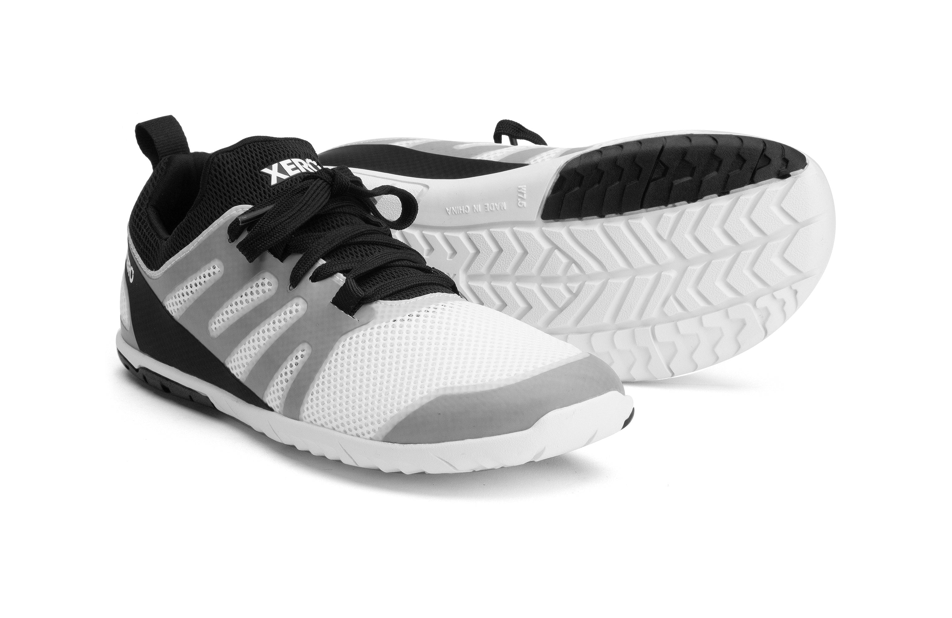 Xero Shoes Forza Runner Womens barfods løbesko til kvinder i farven white/black, par