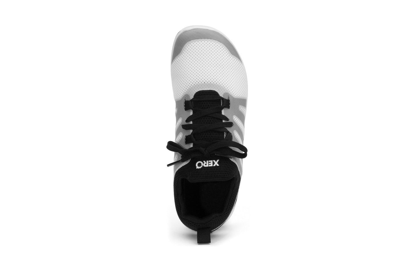 Xero Shoes Forza Runner Womens barfods løbesko til kvinder i farven white/black, top