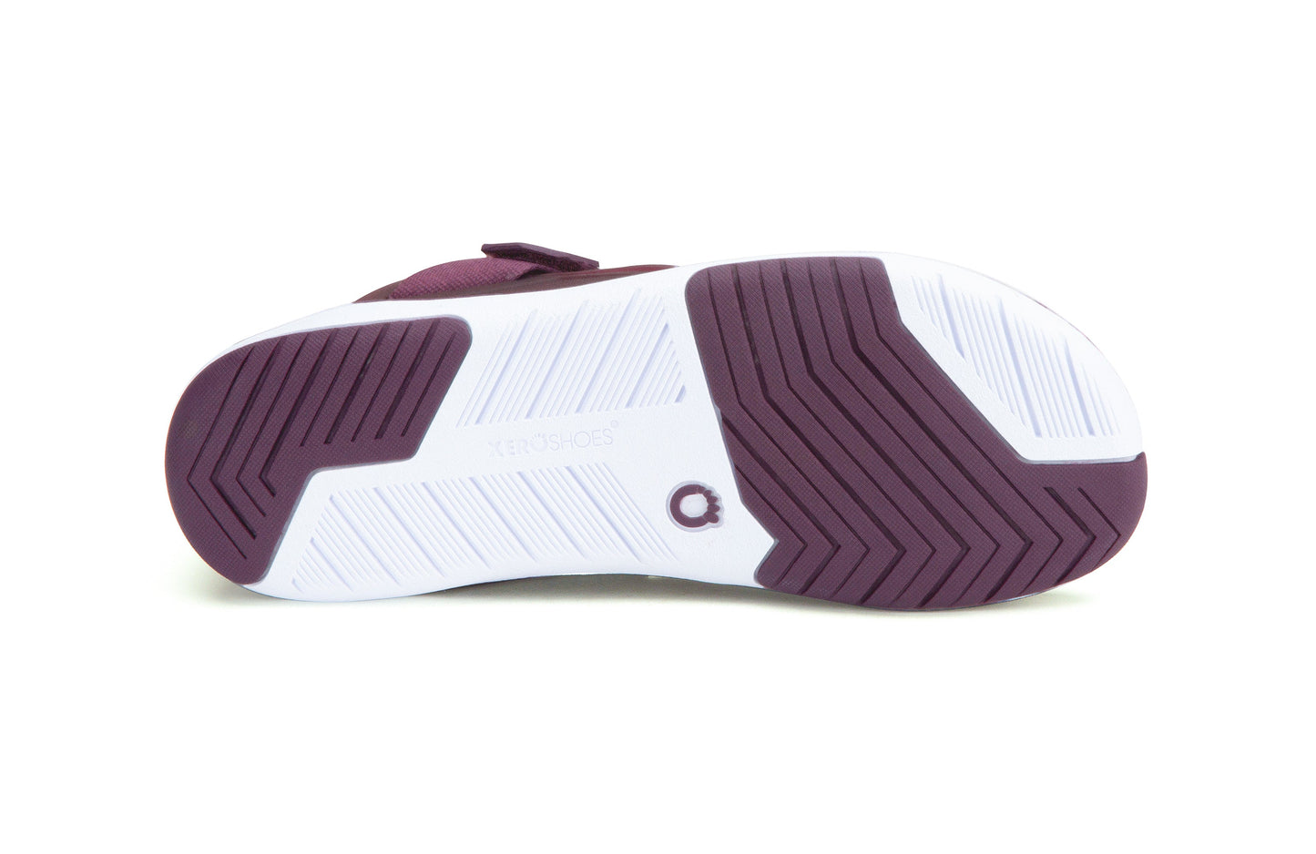 Xero Shoes Forza Trainer Womens barfods træningssko til kvinder i farven elderberry / fig,white / scuba blue, saal