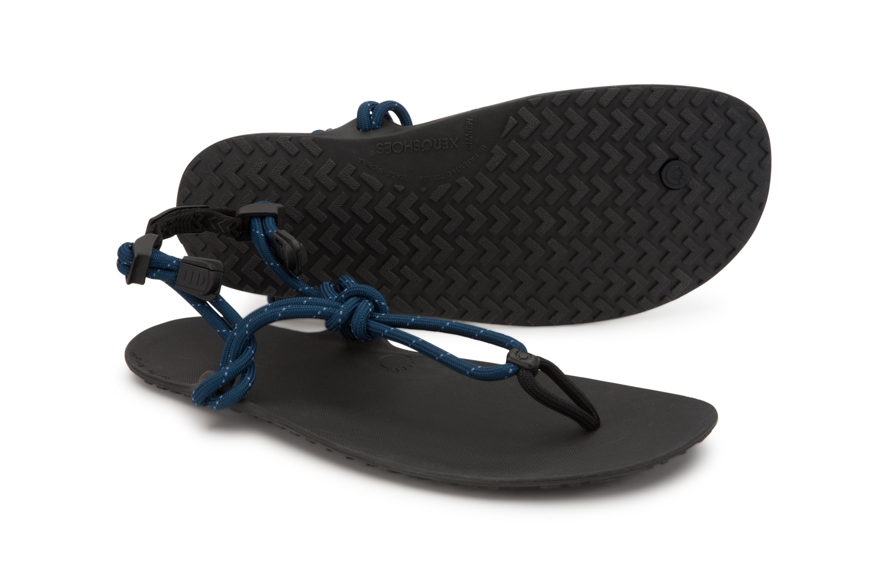 Xero Shoes Genesis Men barfods sandaler til mænd i farven moonlit blue, par