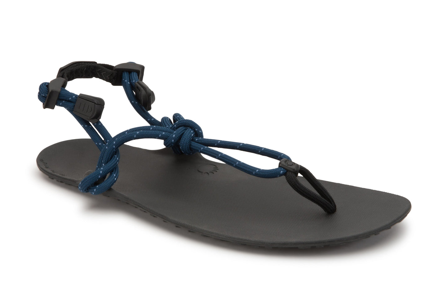 Xero Shoes Genesis Men barfods sandaler til mænd i farven moonlit blue, vinklet