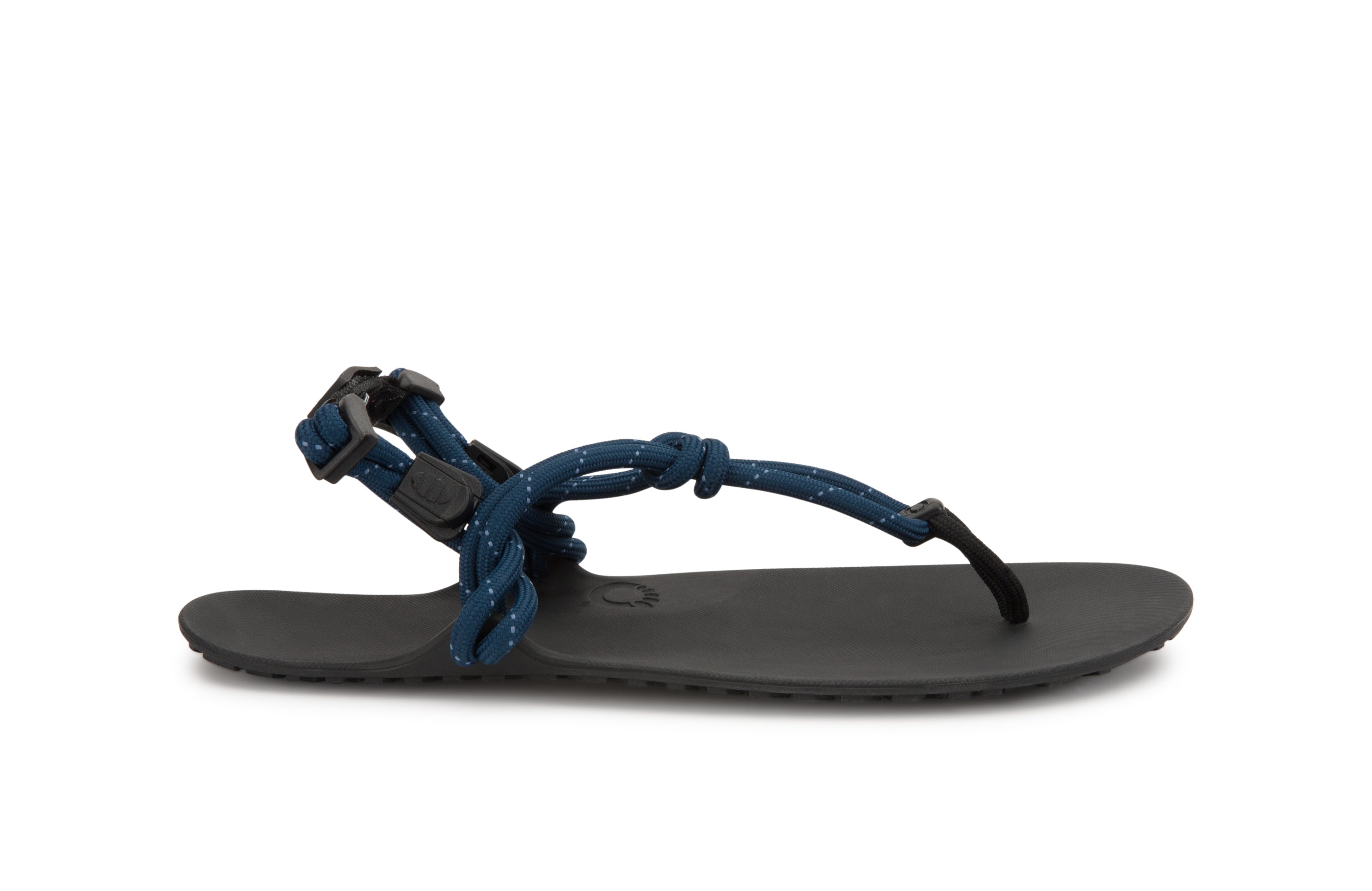 Xero Shoes Genesis Womens barfods sandaler til kvinder i farven moonlit blue, yderside