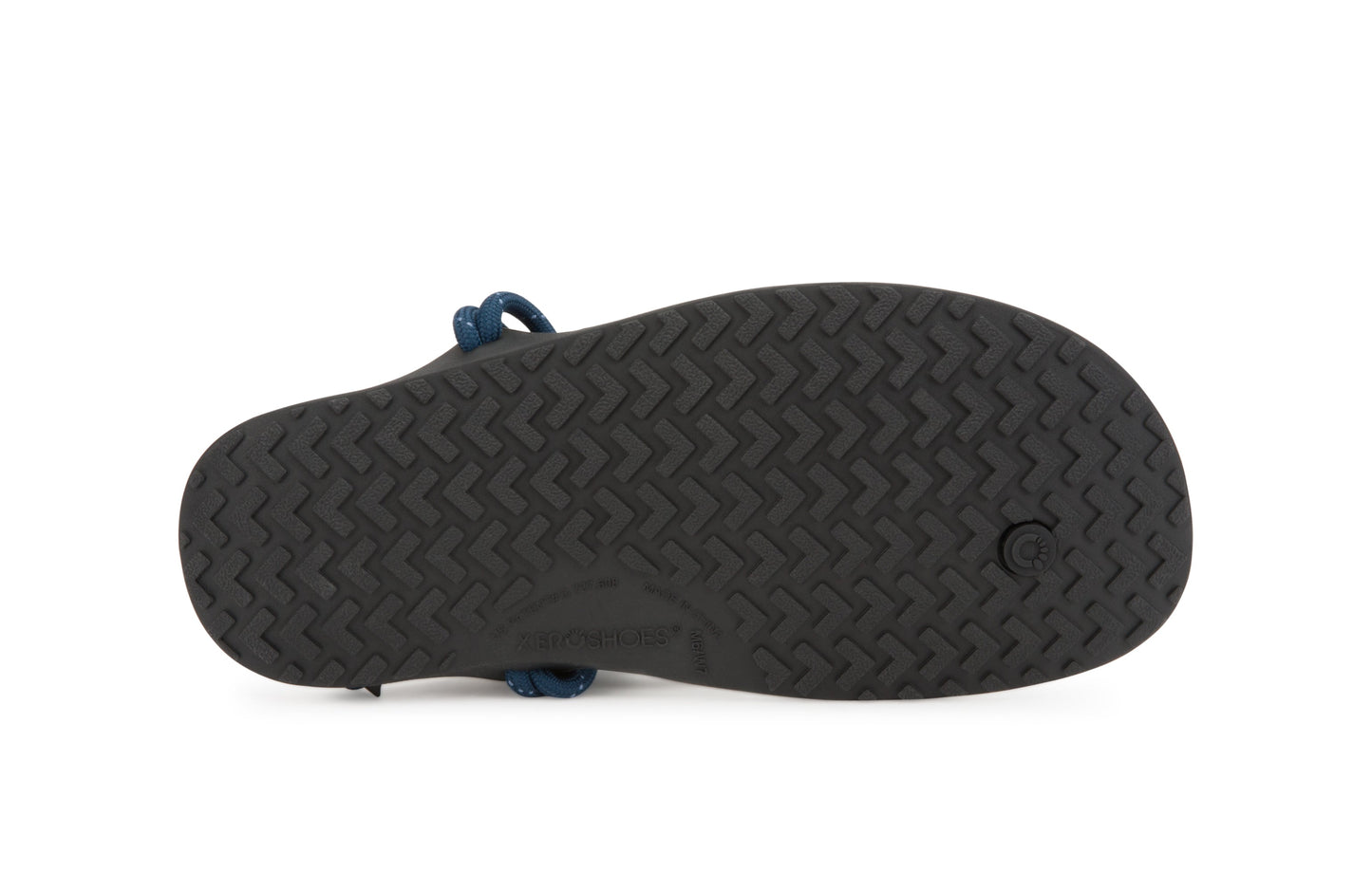 Xero Shoes Genesis Womens barfods sandaler til kvinder i farven moonlit blue, saal
