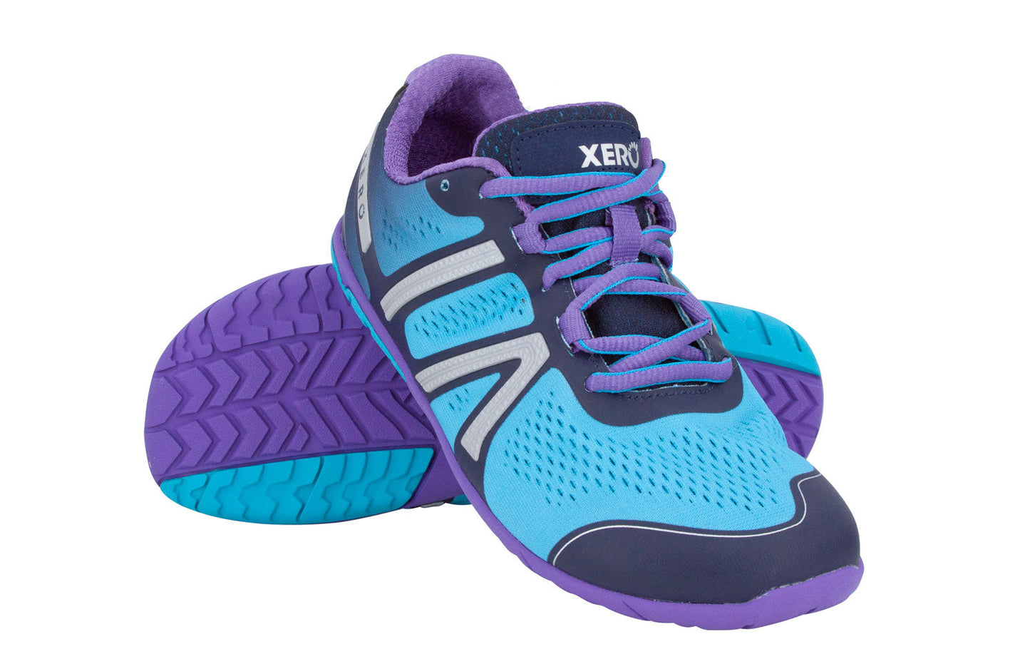 Xero Shoes HFS Womens barfods træningssko/løbesko til kvinder i farven atoll blue, par
