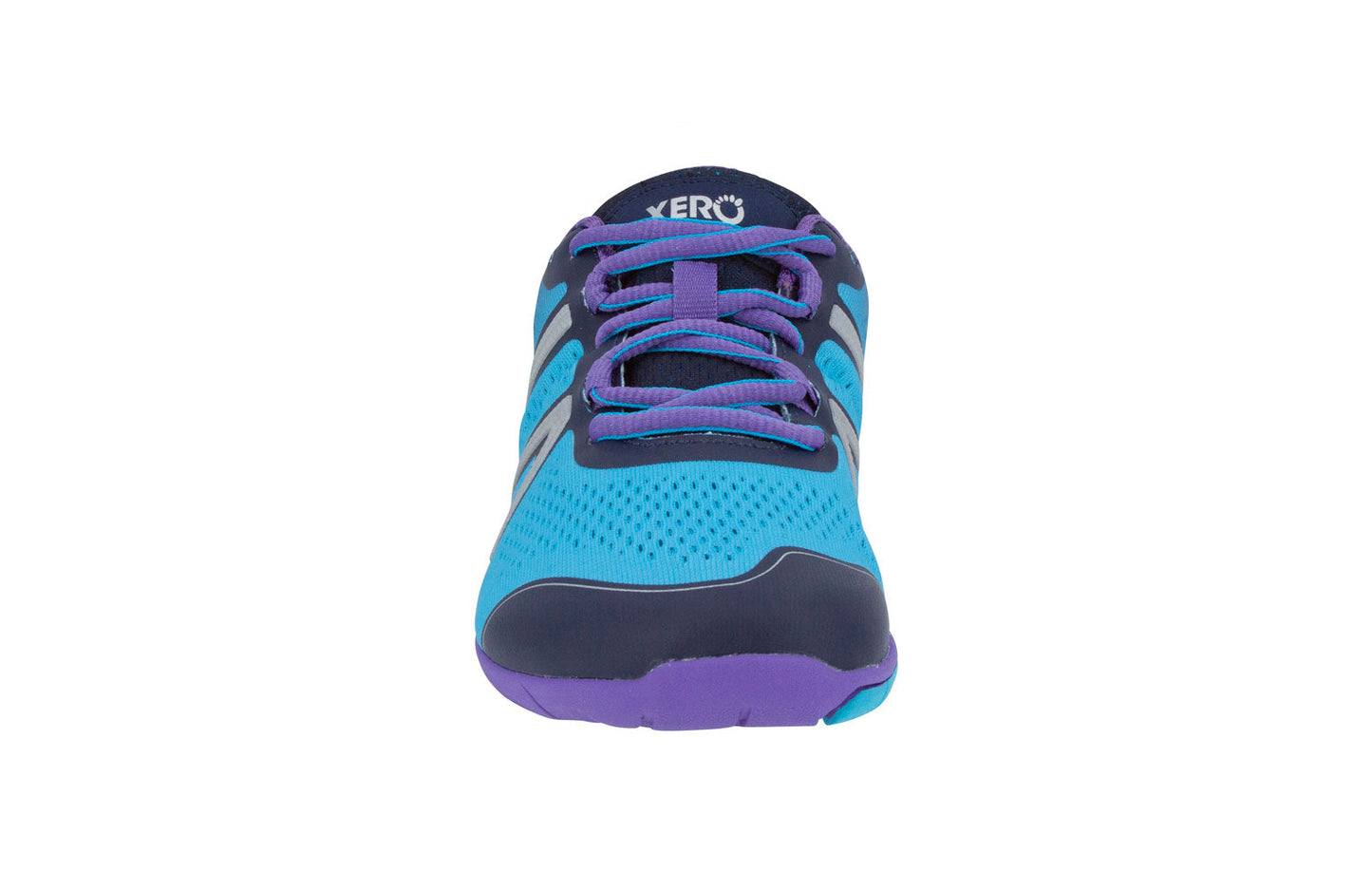 Xero Shoes HFS Womens barfods træningssko/løbesko til kvinder i farven atoll blue, forfra