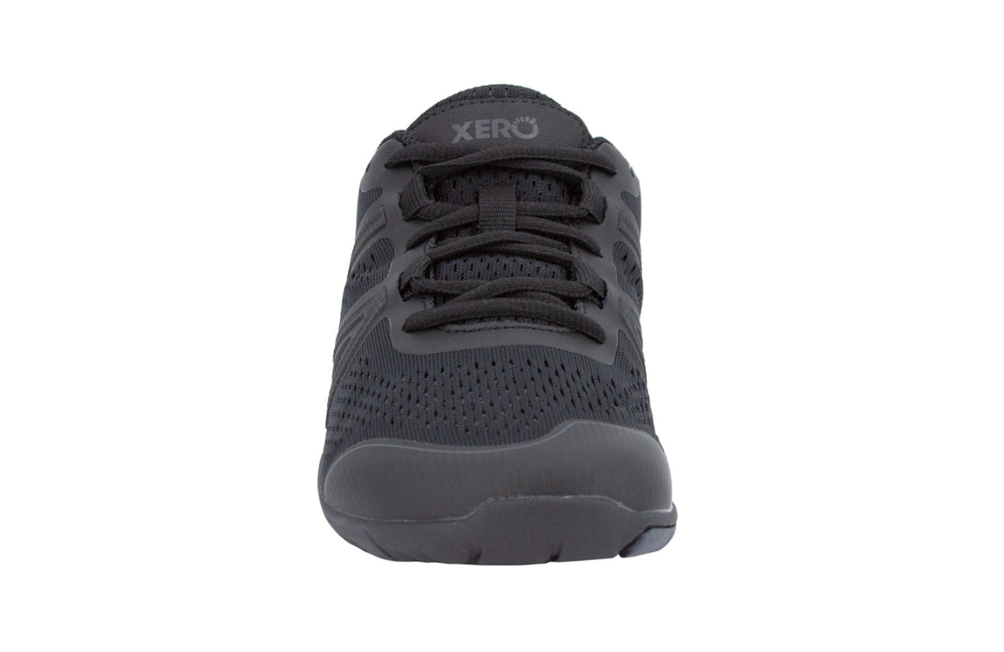 Xero Shoes HFS Womens barfods træningssko/løbesko til kvinder i farven black, forfra