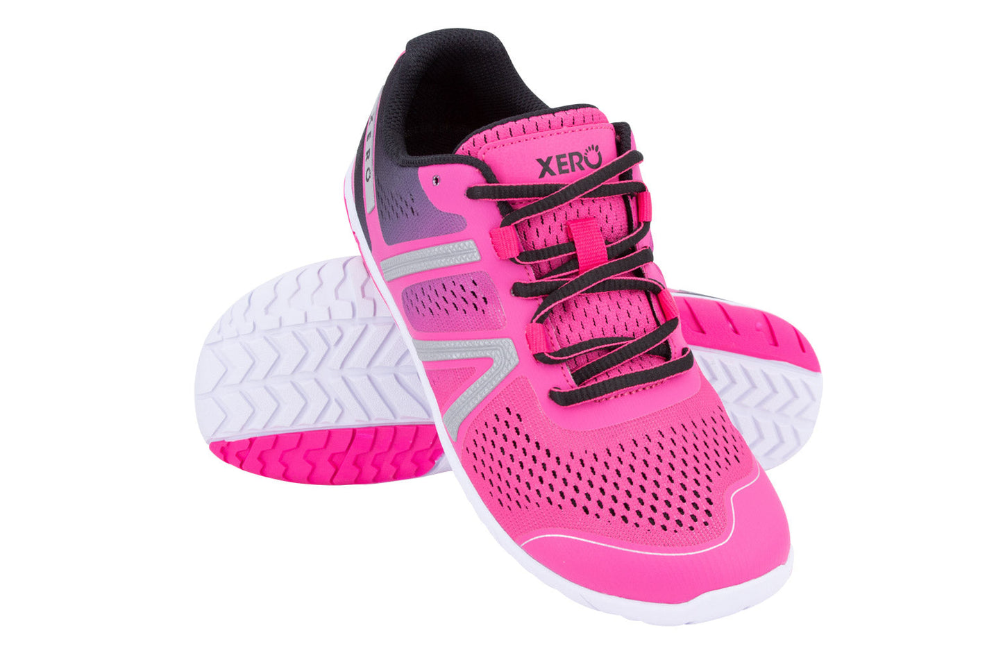 Xero Shoes HFS Womens barfods træningssko/løbesko til kvinder i farven pink glow, par