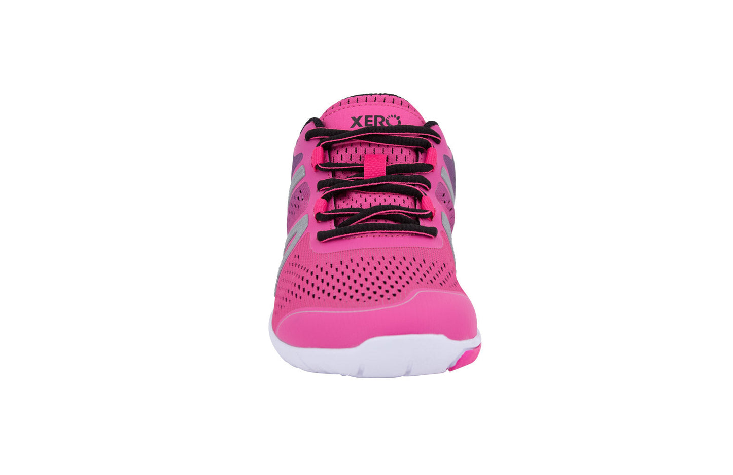 Xero Shoes HFS Womens barfods træningssko/løbesko til kvinder i farven pink glow, forfra