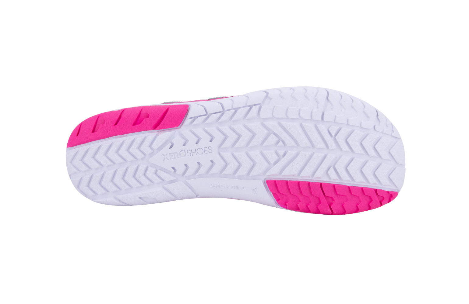 Xero Shoes HFS Womens barfods træningssko/løbesko til kvinder i farven pink glow, saal