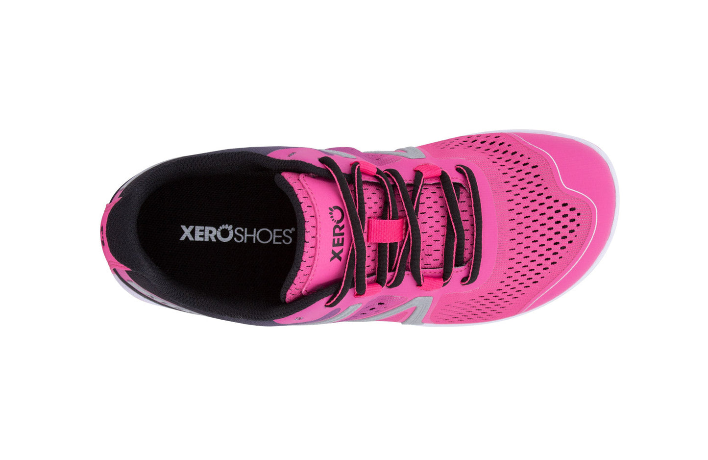Xero Shoes HFS Womens barfods træningssko/løbesko til kvinder i farven pink glow, top