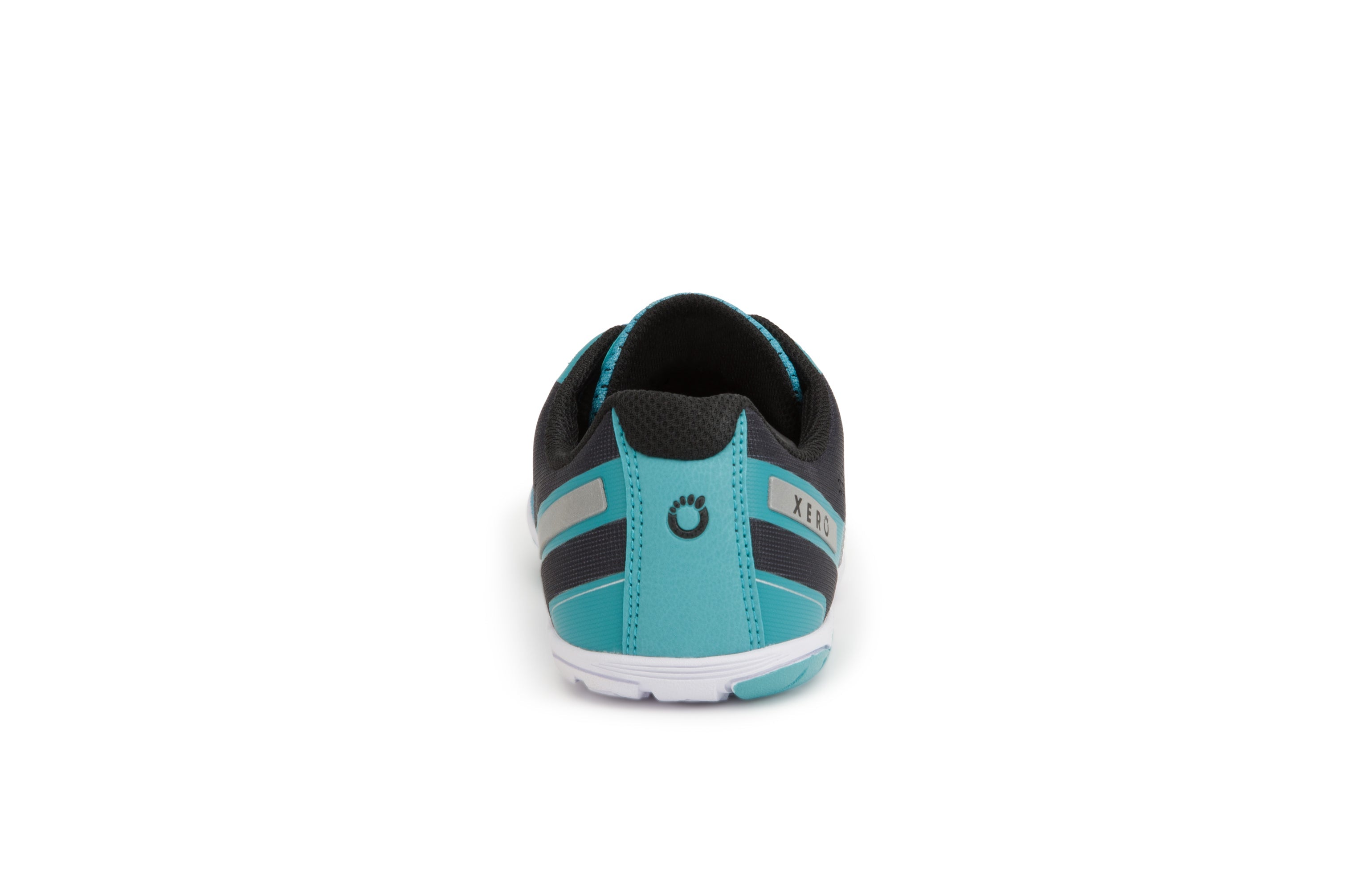 Xero Shoes HFS Womens barfods træningssko/løbesko til kvinder i farven porcelain blue, bagfra