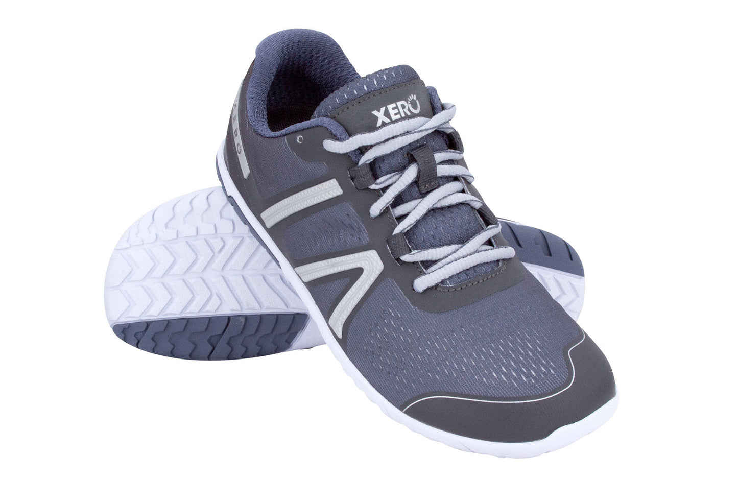 Xero Shoes HFS Womens barfods træningssko/løbesko til kvinder i farven steel gray, par