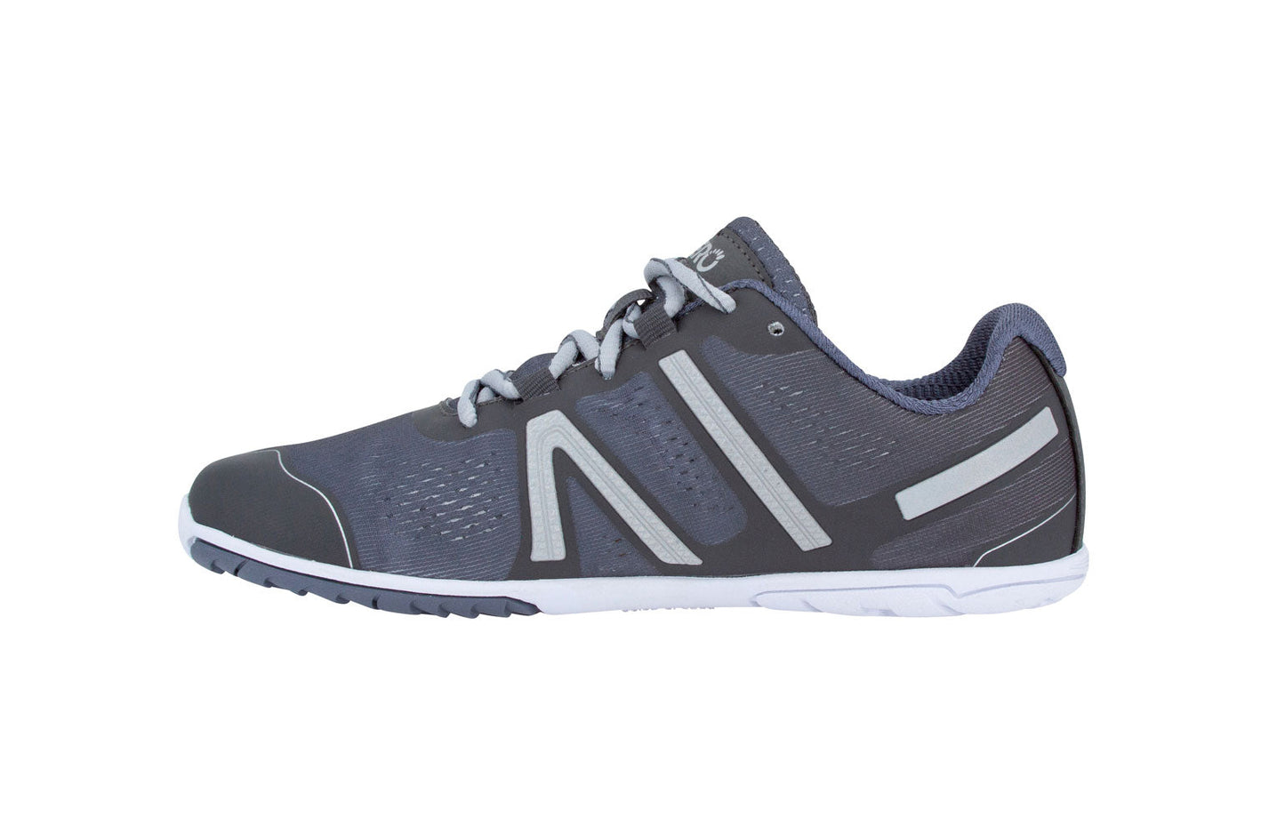 Xero Shoes HFS Womens barfods træningssko/løbesko til kvinder i farven steel gray, inderside