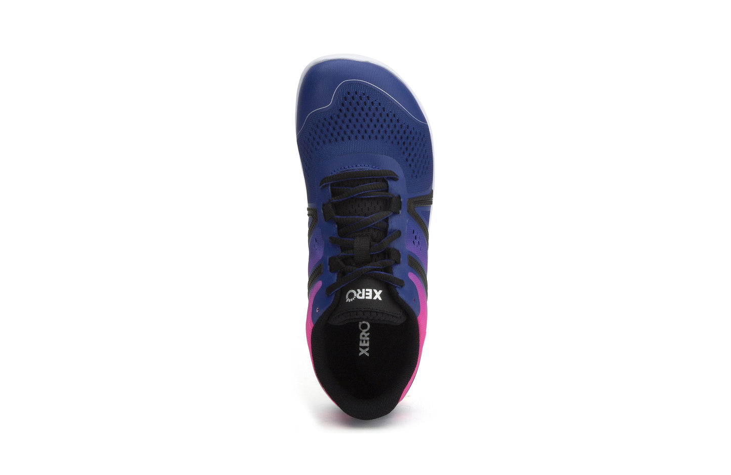 Xero Shoes HFS Womens barfods træningssko til kvinder i farven sodalite blue / pink glow, top