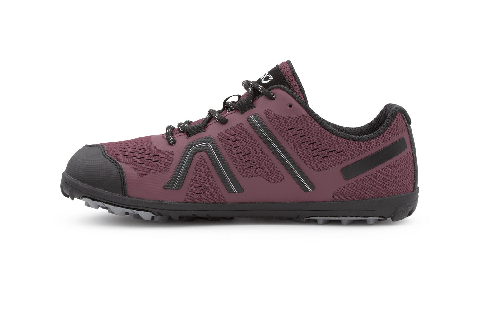 Xero Shoes Mesa Trail barfods trailsko til kvinder i farven muddy rose, inderside