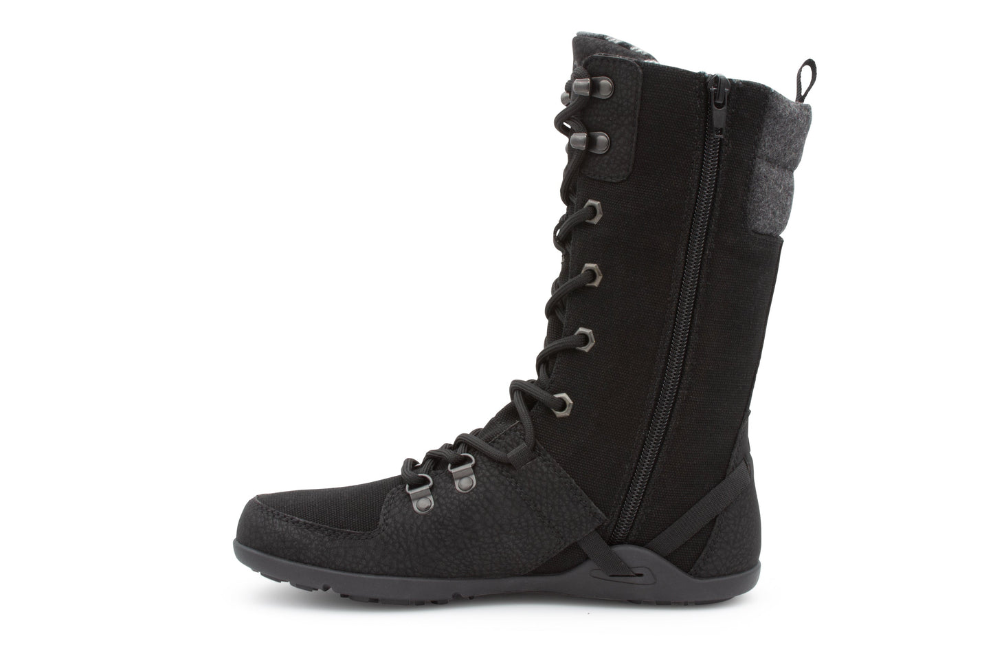 Xero Shoes Mika barfods vinterstøvler til kvinder i farven black, inderside