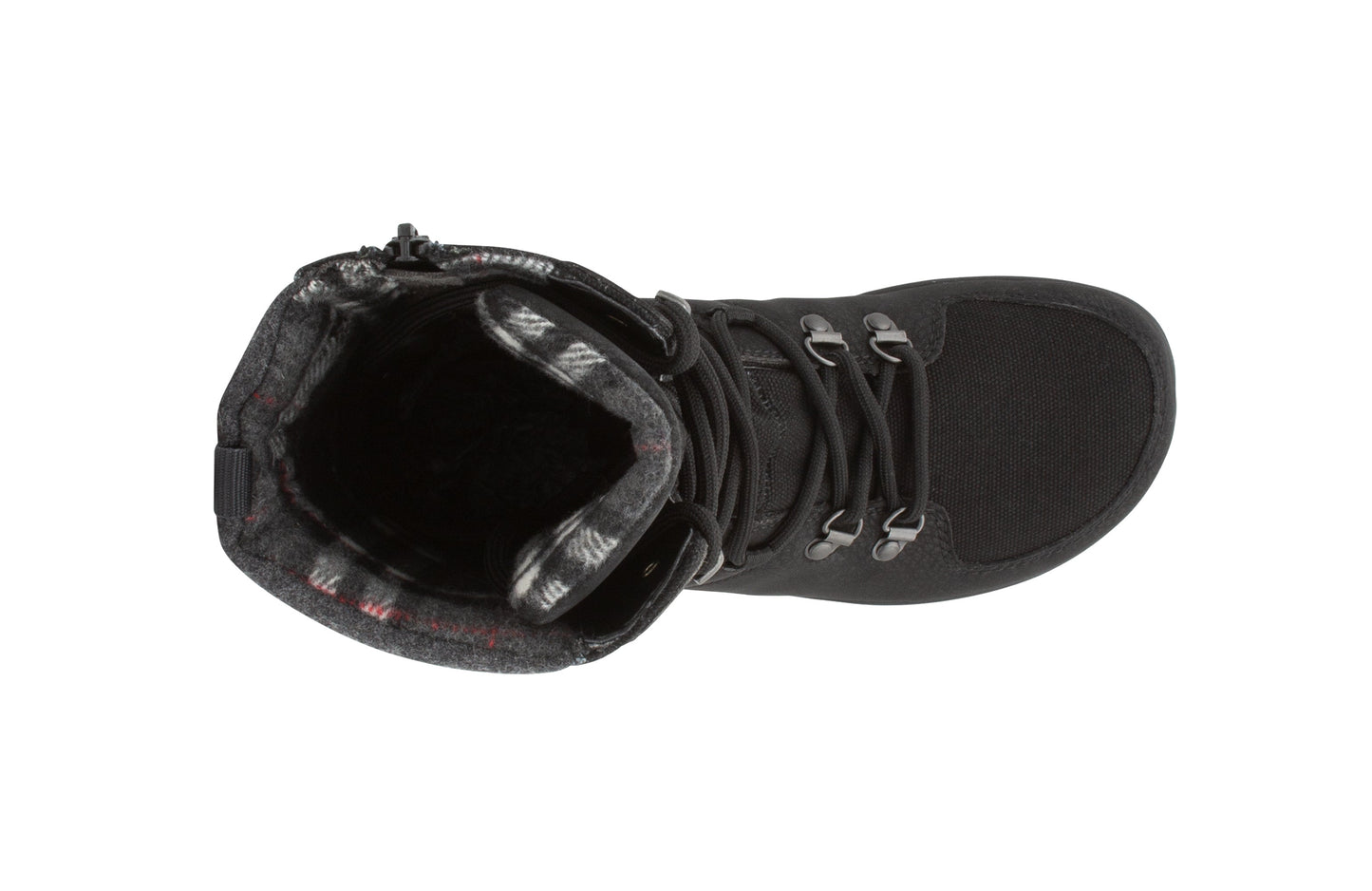 Xero Shoes Mika barfods vinterstøvler til kvinder i farven black, top
