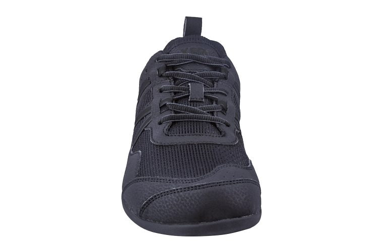 Xero Shoes Prio barfods løbesko/træningssko til mænd i farven black, forfra