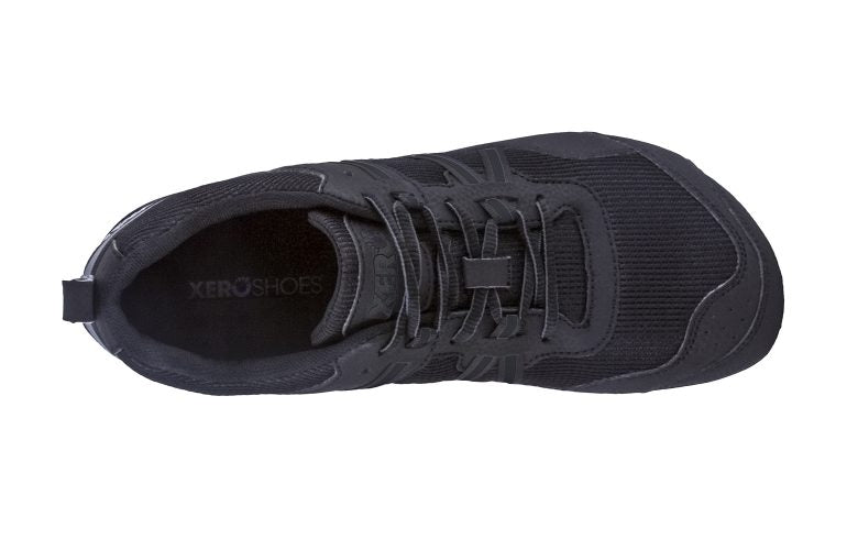 Xero Shoes Prio barfods løbesko/træningssko til mænd i farven black, inderside