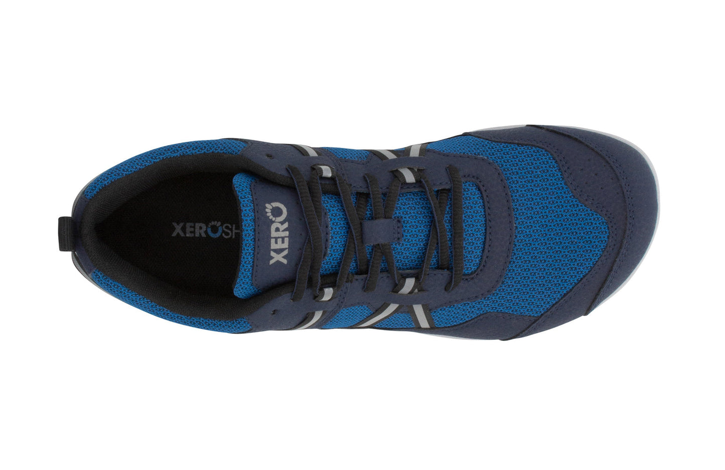 Xero Shoes Prio barfods løbesko/træningssko til mænd i farven mykonos blue, top