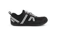 Xero Shoes Prio Kids barfods træningssko/sneakers til børn i farven black/white, yderside