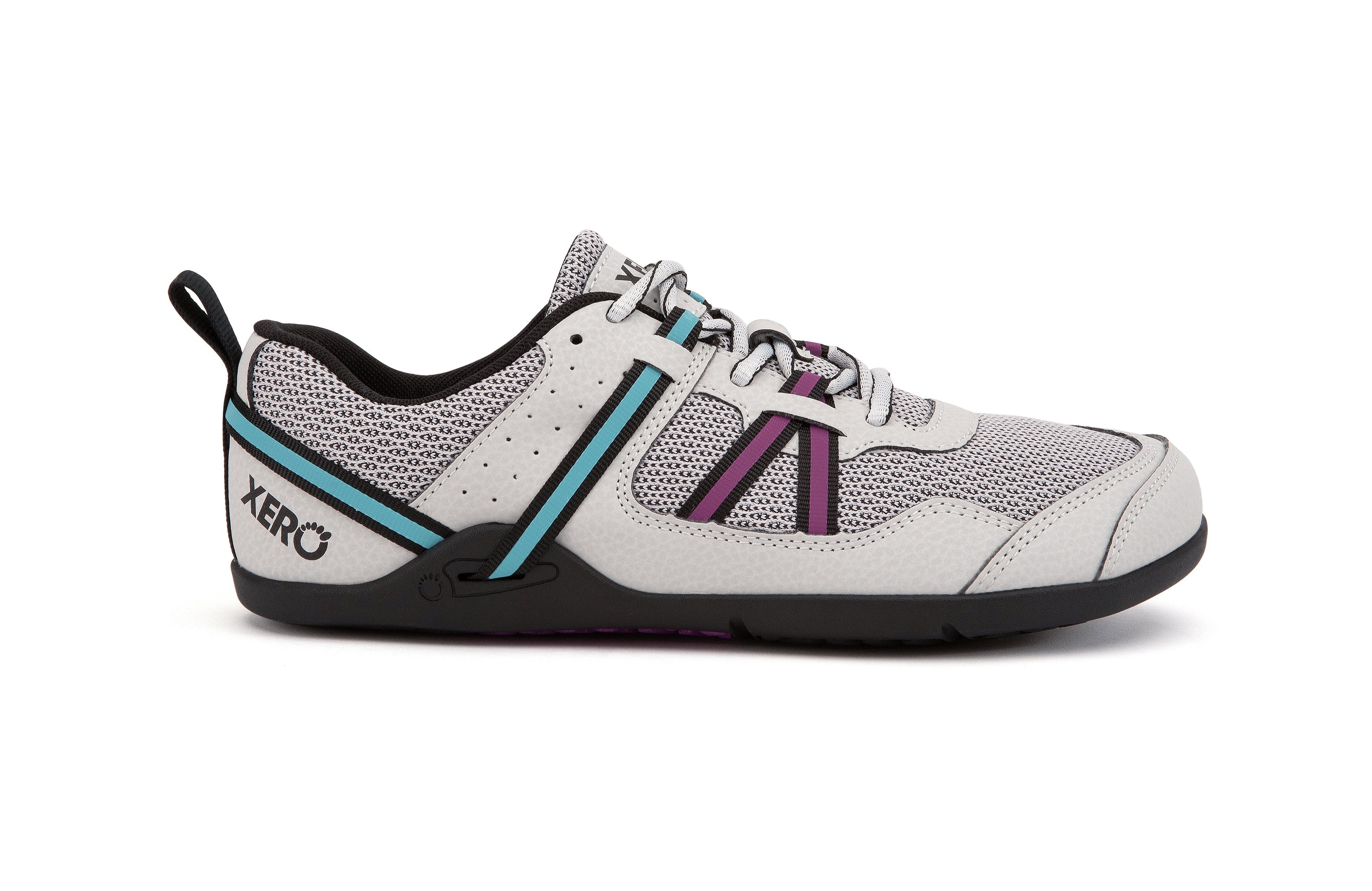 Xero Shoes Prio Womens barfods træningssko til kvinder i farven lunar, yderside