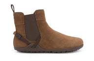 Xero Shoes Tari barfods chelsea vinterstøvler til kvinder i farven toffee, yderside