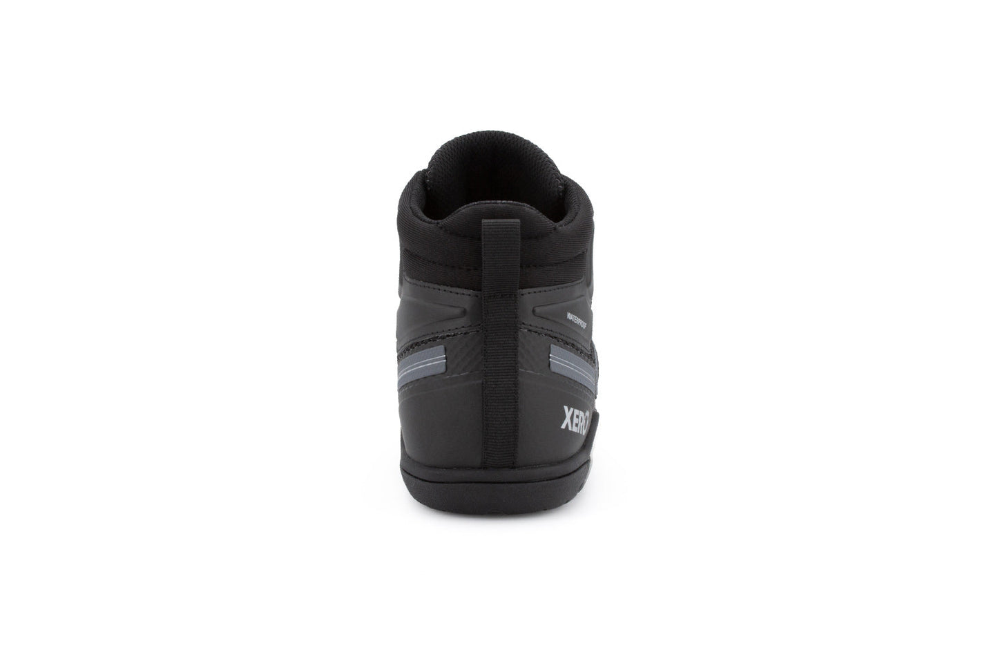 Xero Shoes Xcursion Fusion barfods støvler til mænd i farven black, bagfra