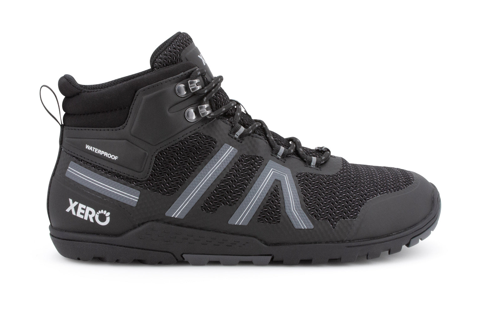 Xero Shoes Xcursion Fusion barfods støvler til mænd i farven black, yderside