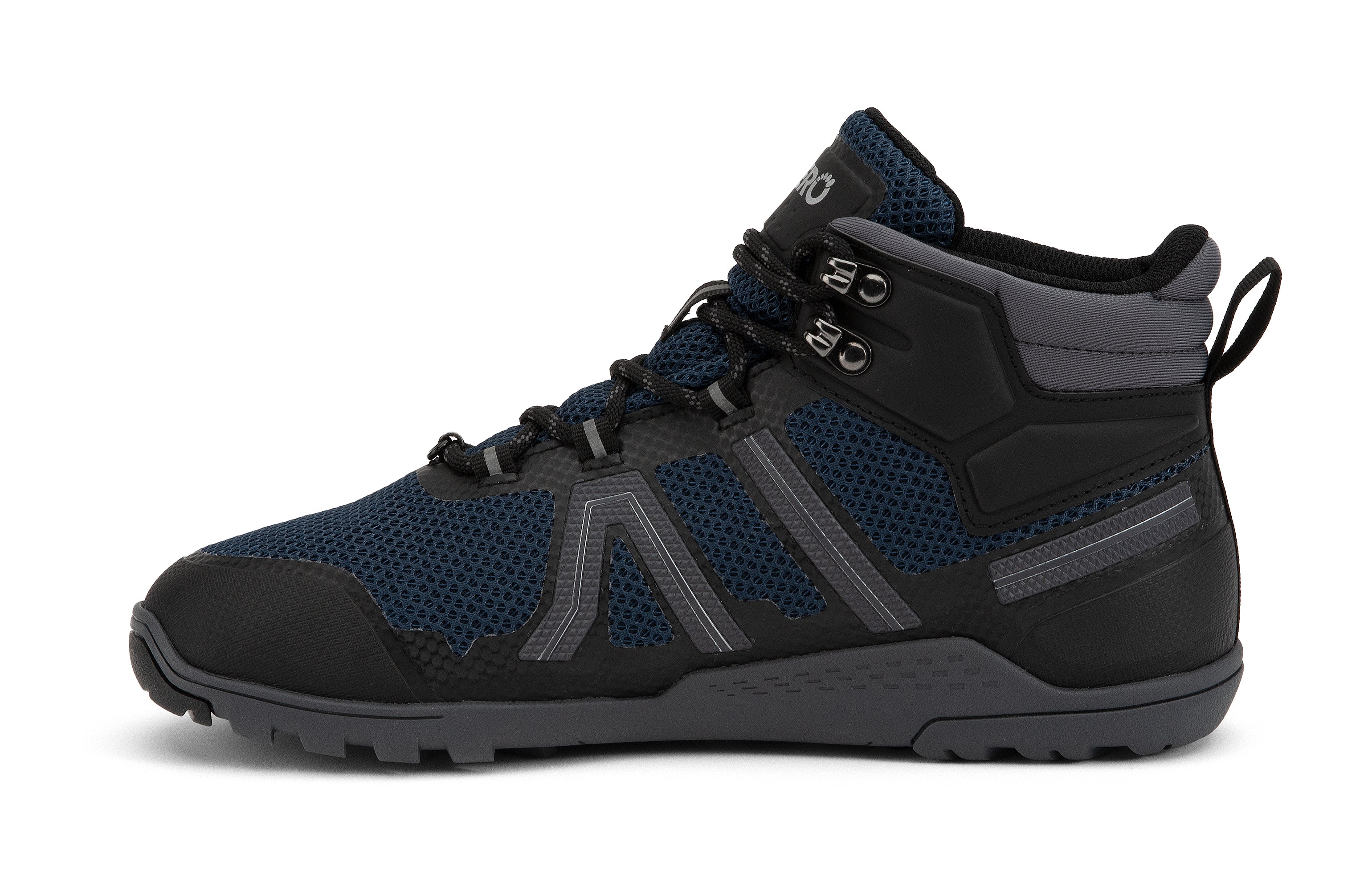 Xero Shoes Xcursion Fusion barfods støvler til mænd i farven moonlit blue / black, inderside