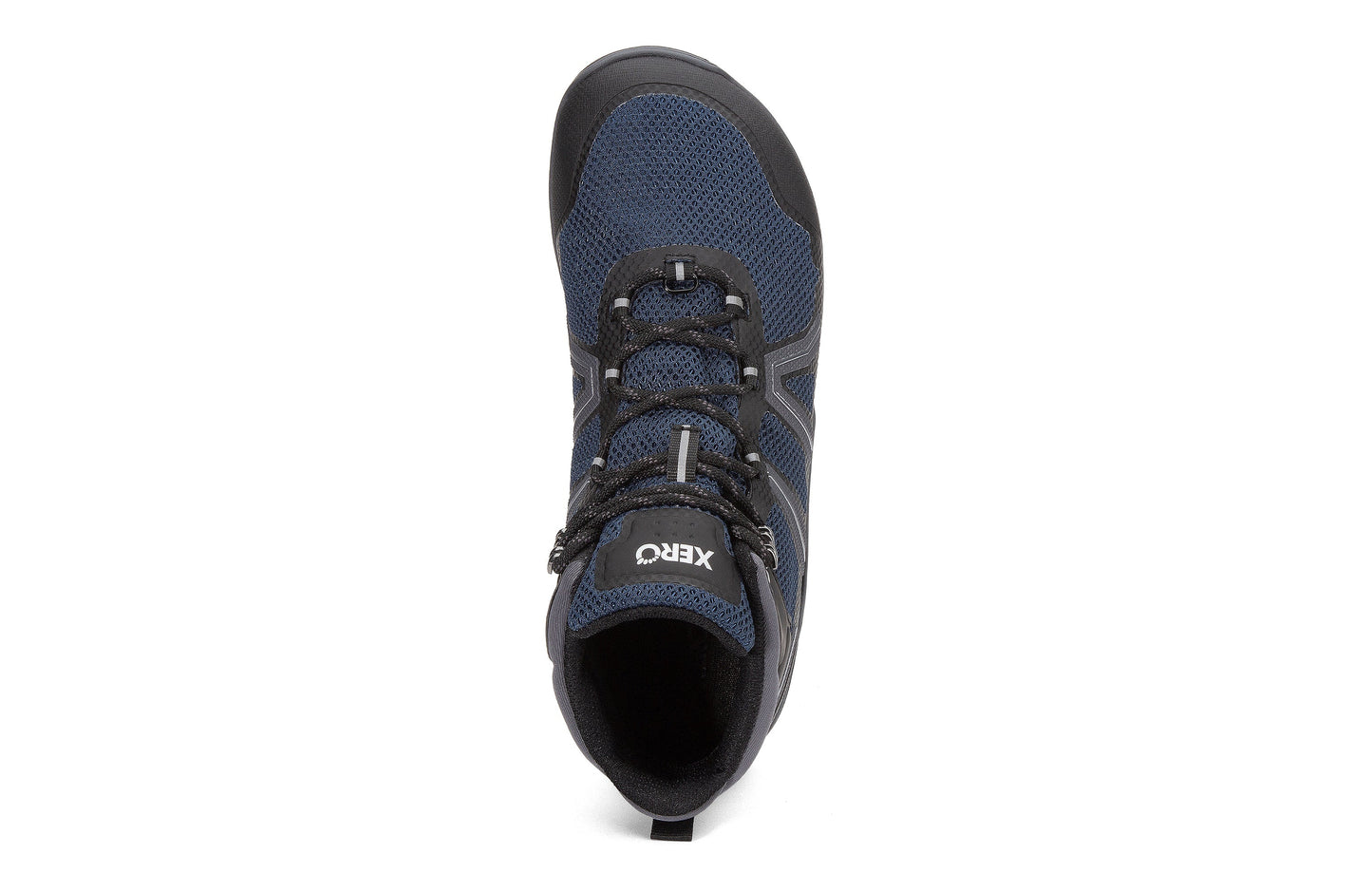 Xero Shoes Xcursion Fusion barfods støvler til mænd i farven moonlit blue / black, top