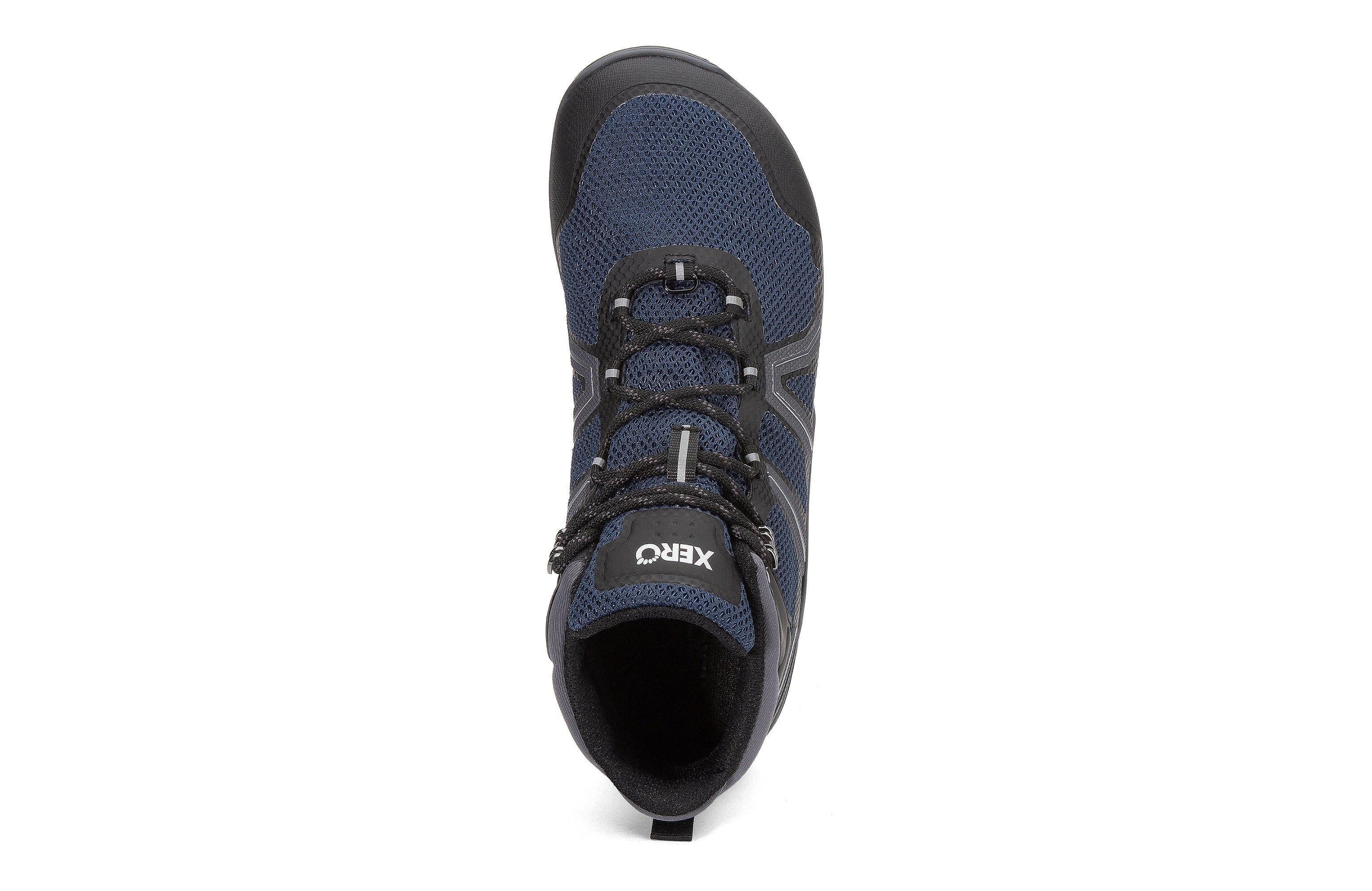 Xero Shoes Xcursion Fusion barfods støvler til mænd i farven moonlit blue / black, top