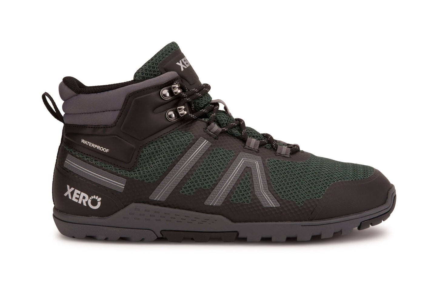 Xero Shoes Xcursion Fusion barfods støvler til mænd i farven spruce, yderside