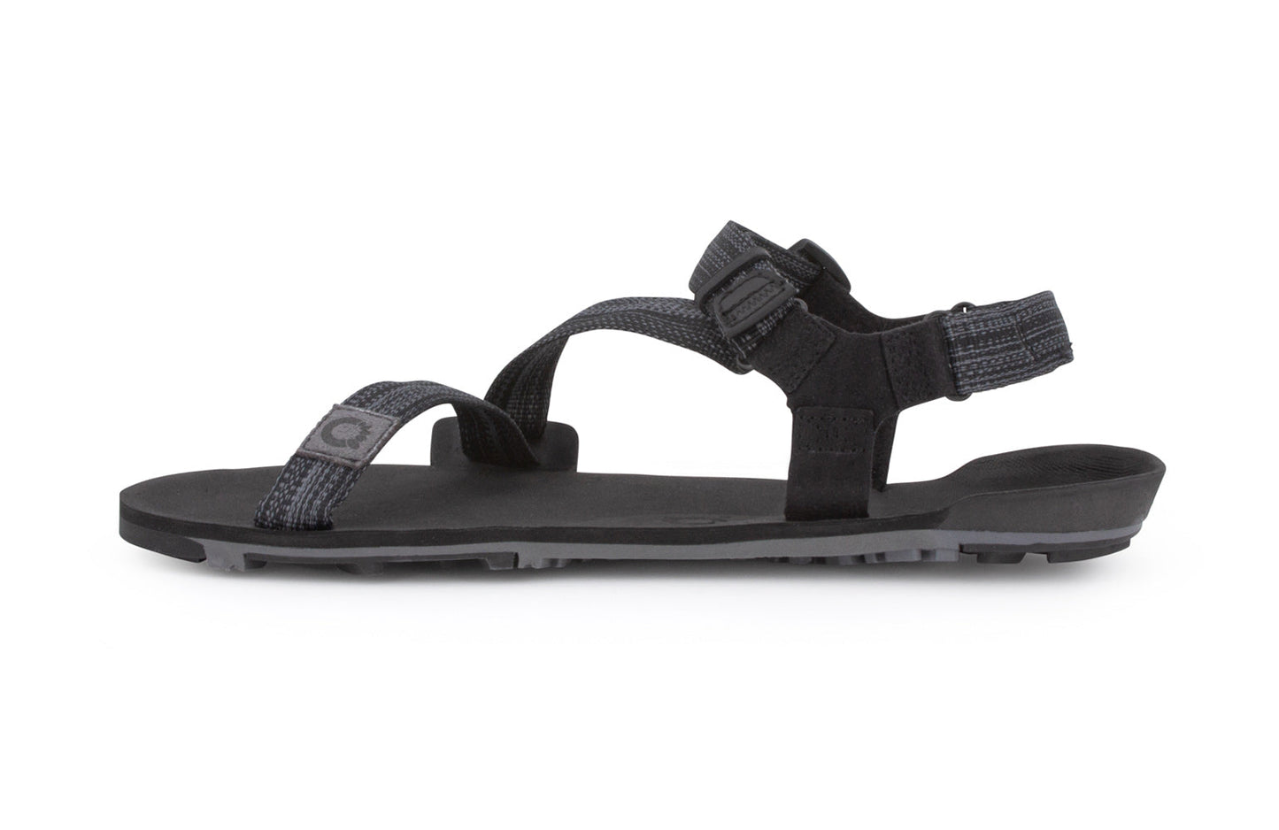 Xero Shoes Z-Trail EV Mens barfods vandresandaler til mænd i farven multi-black, inderside