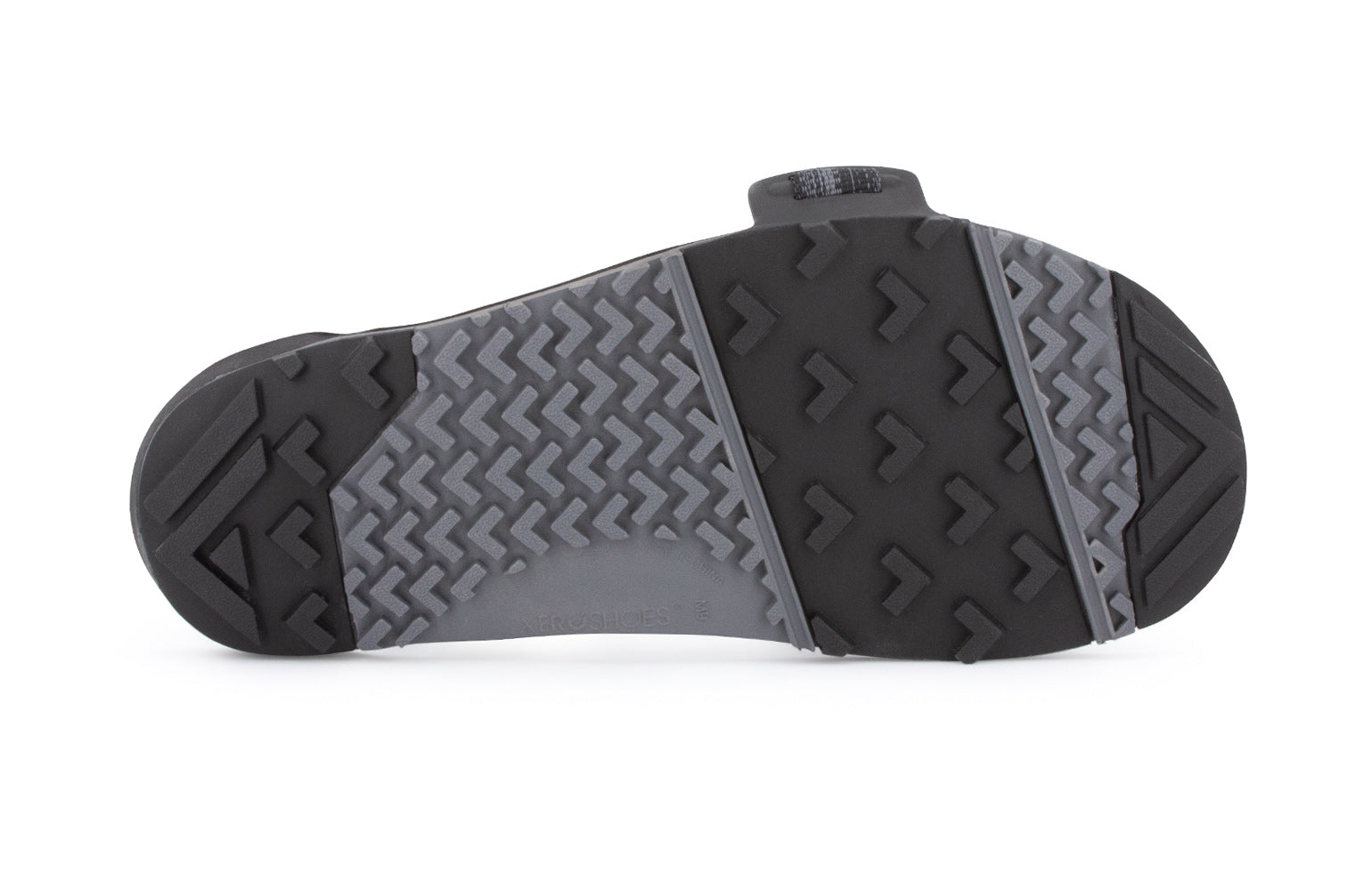 Xero Shoes Z-Trail EV Mens barfods vandresandaler til mænd i farven multi-black, saal