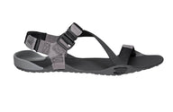 Xero Shoes Z-Trek Men barfods sandaler til mænd i farven coal, yderside