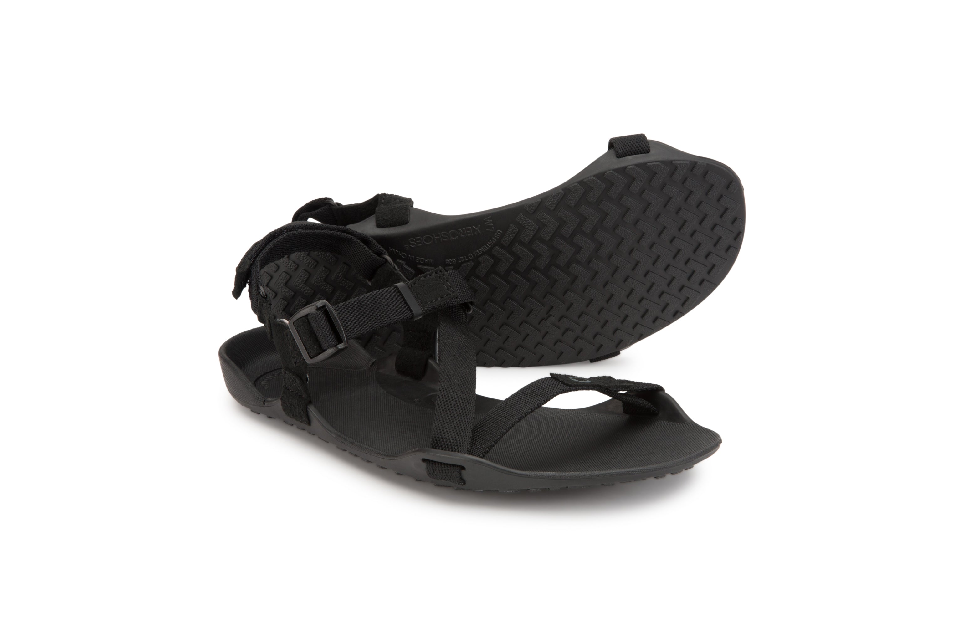 Xero Shoes Z-Trek Women barfods sandaler til kvinder i farven black, par
