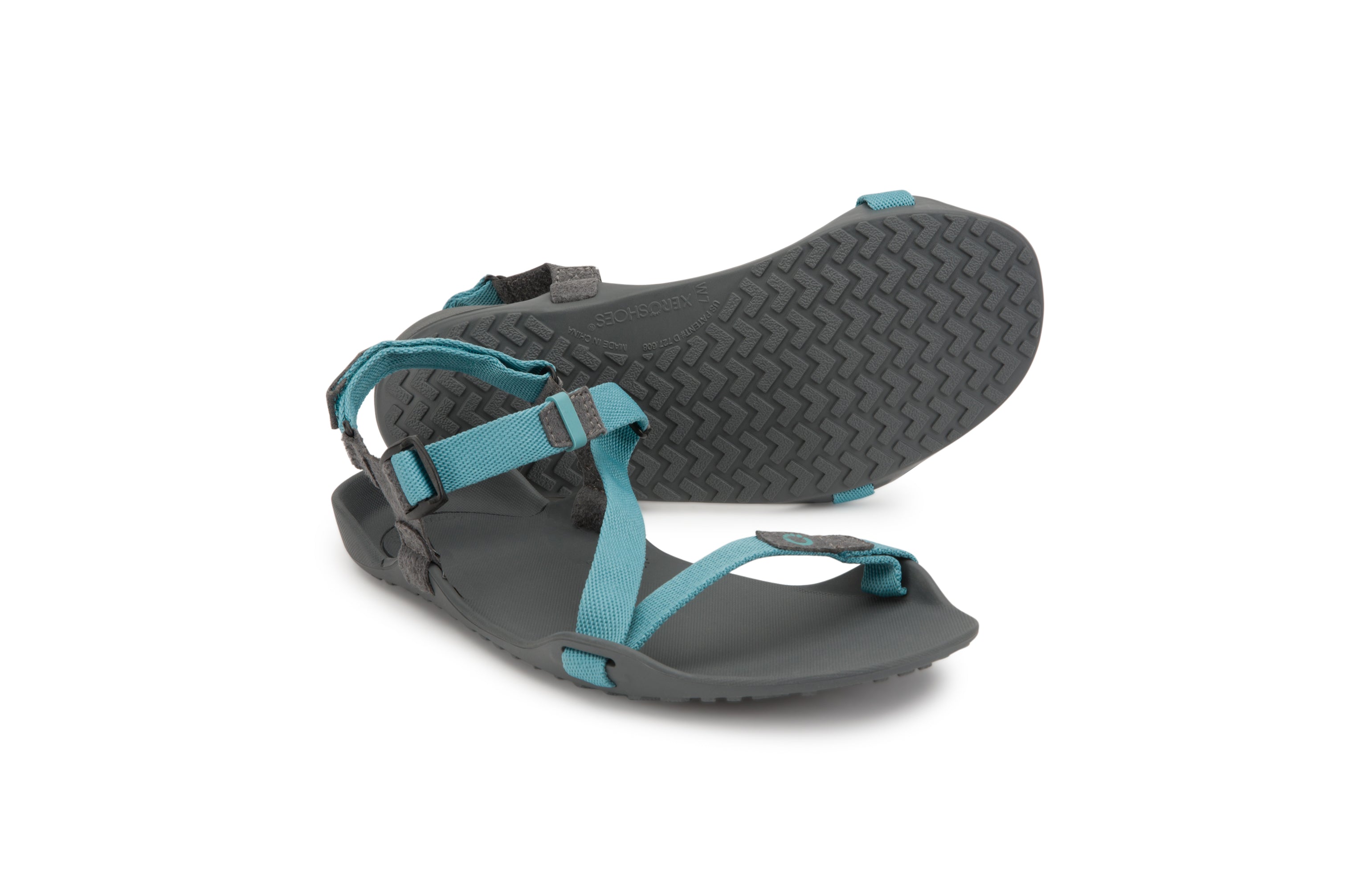 Xero Shoes Z-Trek Women barfods sandaler til kvinder i farven porcelain blue, par