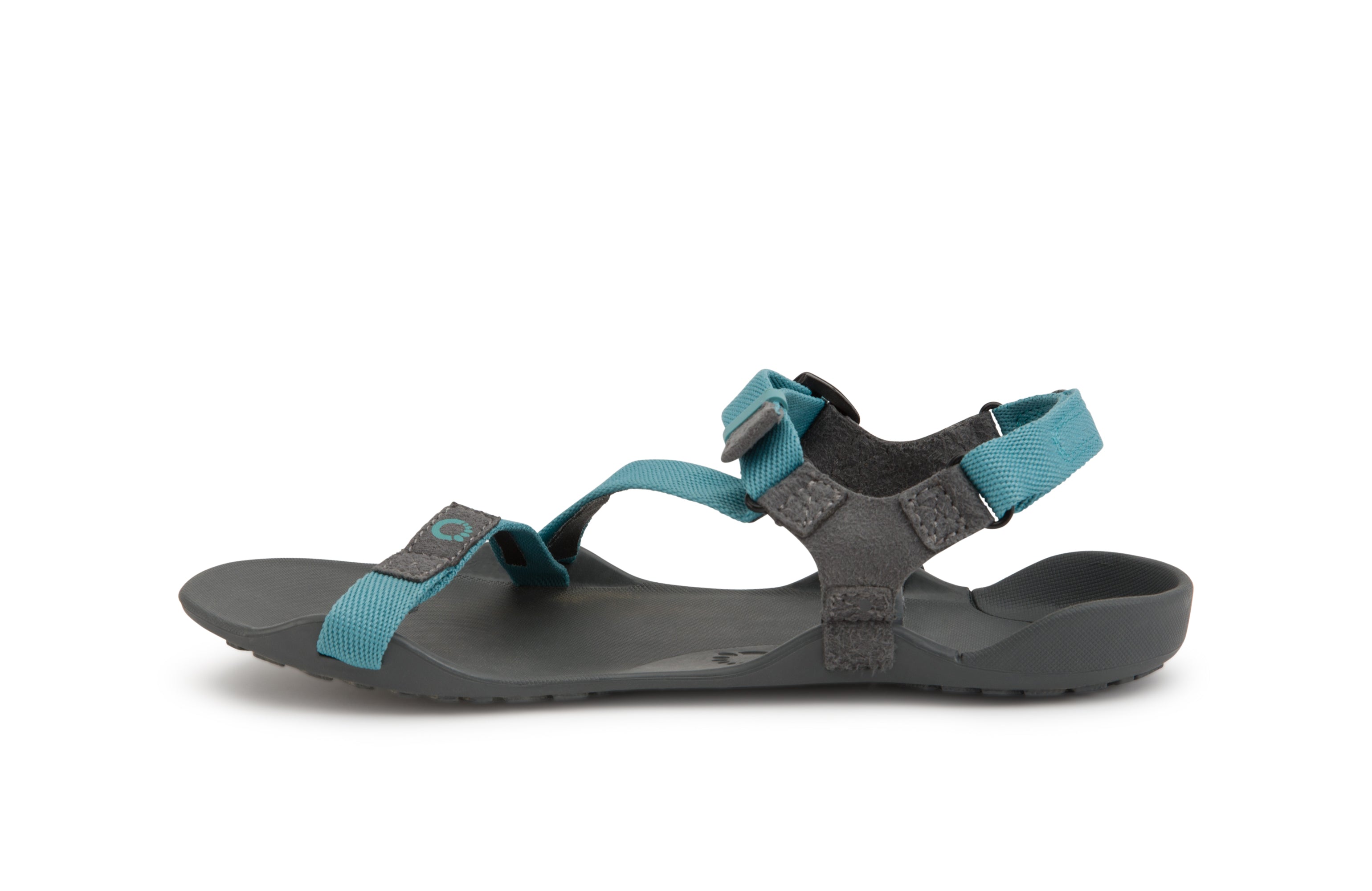 Xero Shoes Z-Trek Women barfods sandaler til kvinder i farven porcelain blue, inderside