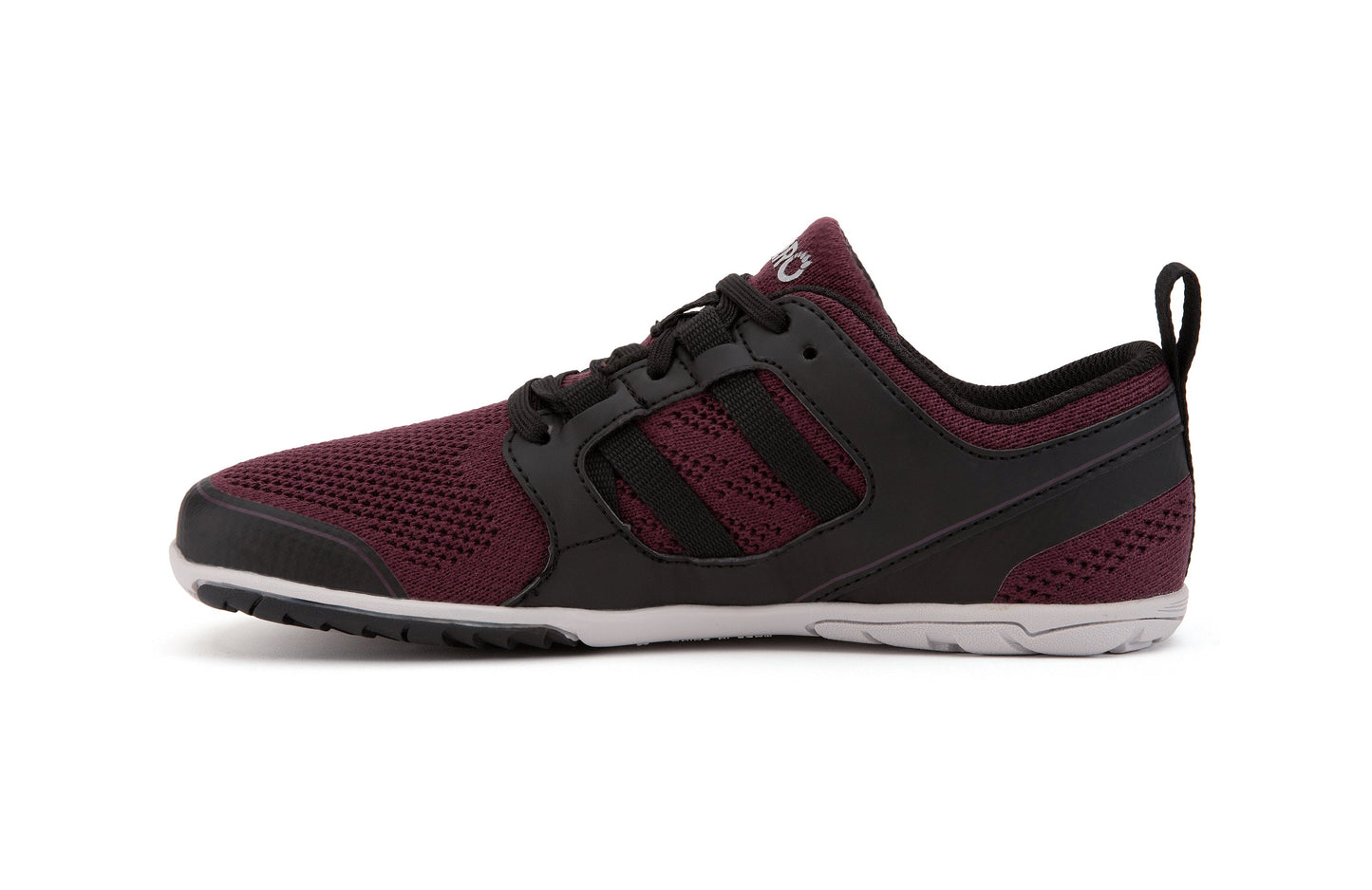 Xero Shoes Zelen Womens barfods træningssko til kvinder i farven fig / black, inderside