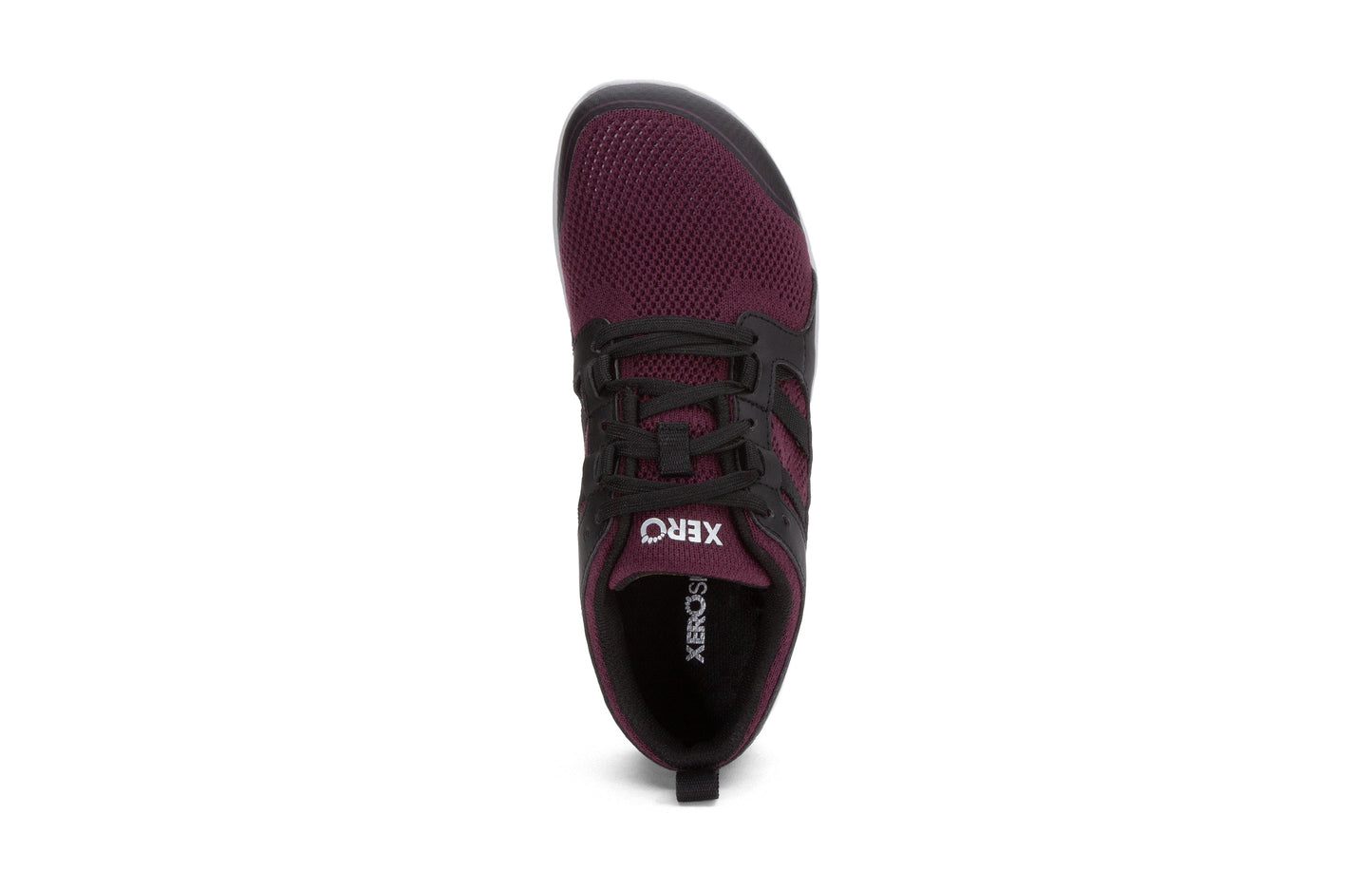 Xero Shoes Zelen Womens barfods træningssko til kvinder i farven fig / black, top
