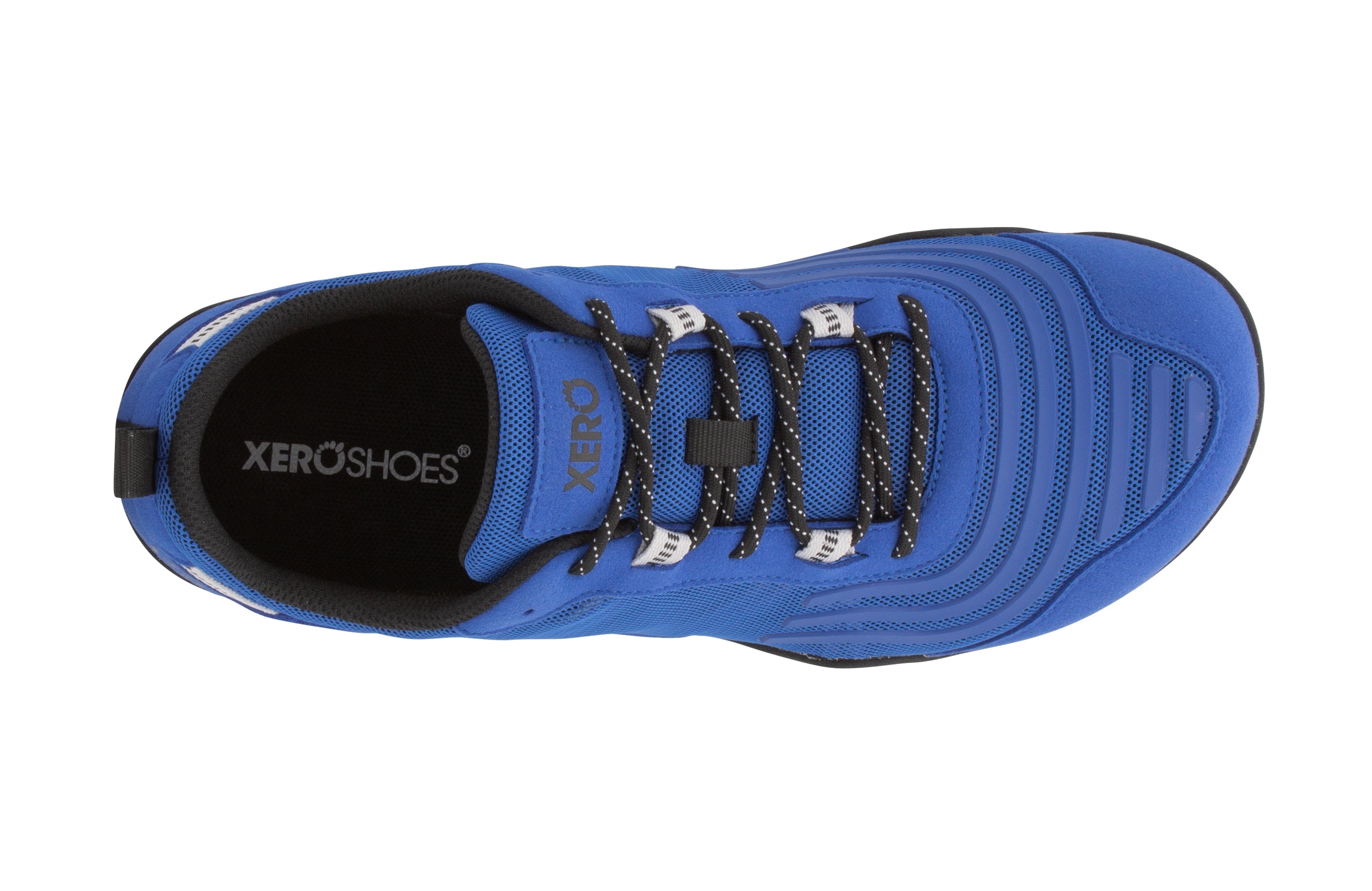 Xero Shoes 360° Mens barfods træningssko til mænd i farven blue gray, top