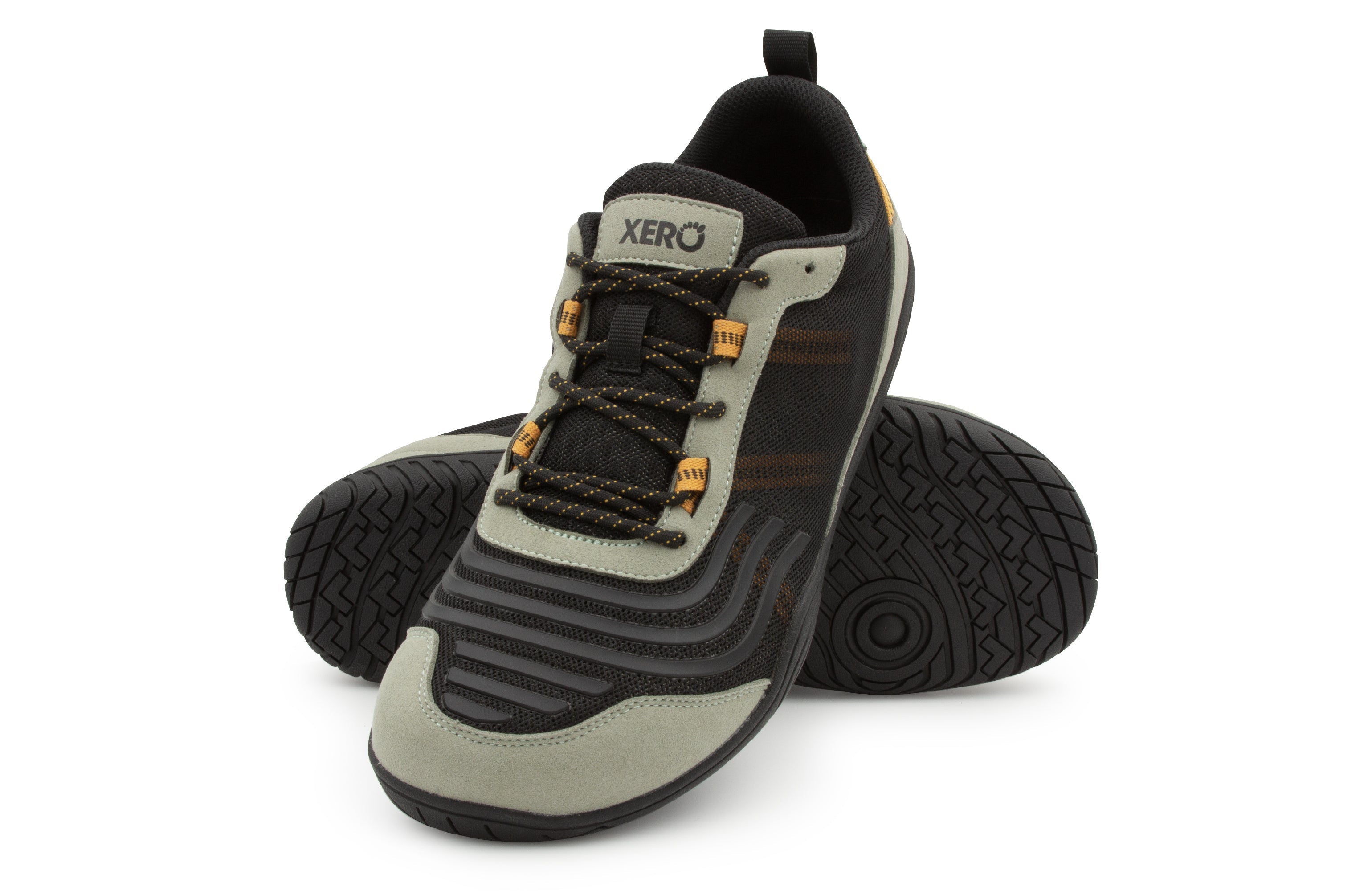 Xero Shoes 360° Mens barfods træningssko til mænd i farven olive gray, par