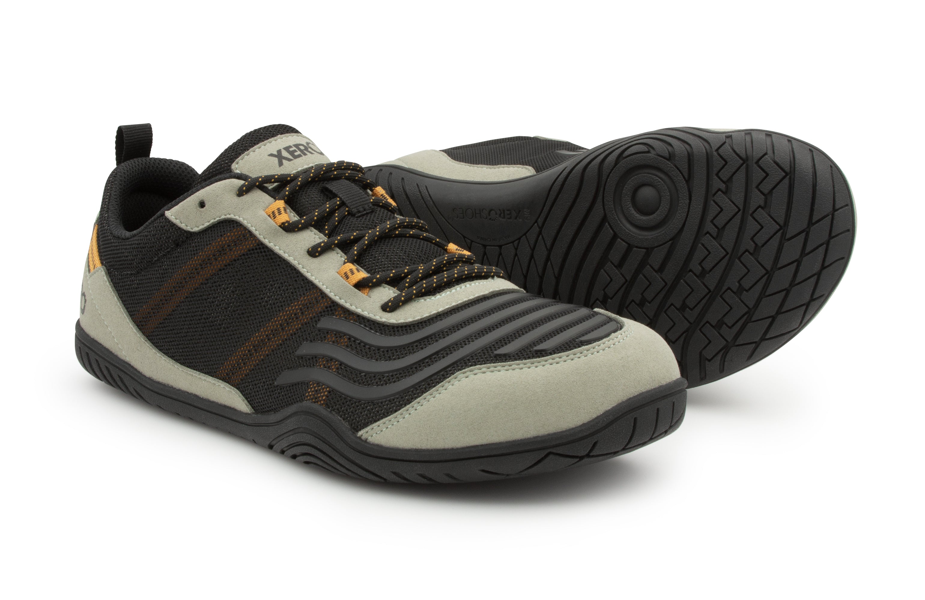 Xero Shoes 360° Mens barfods træningssko til mænd i farven olive gray, par