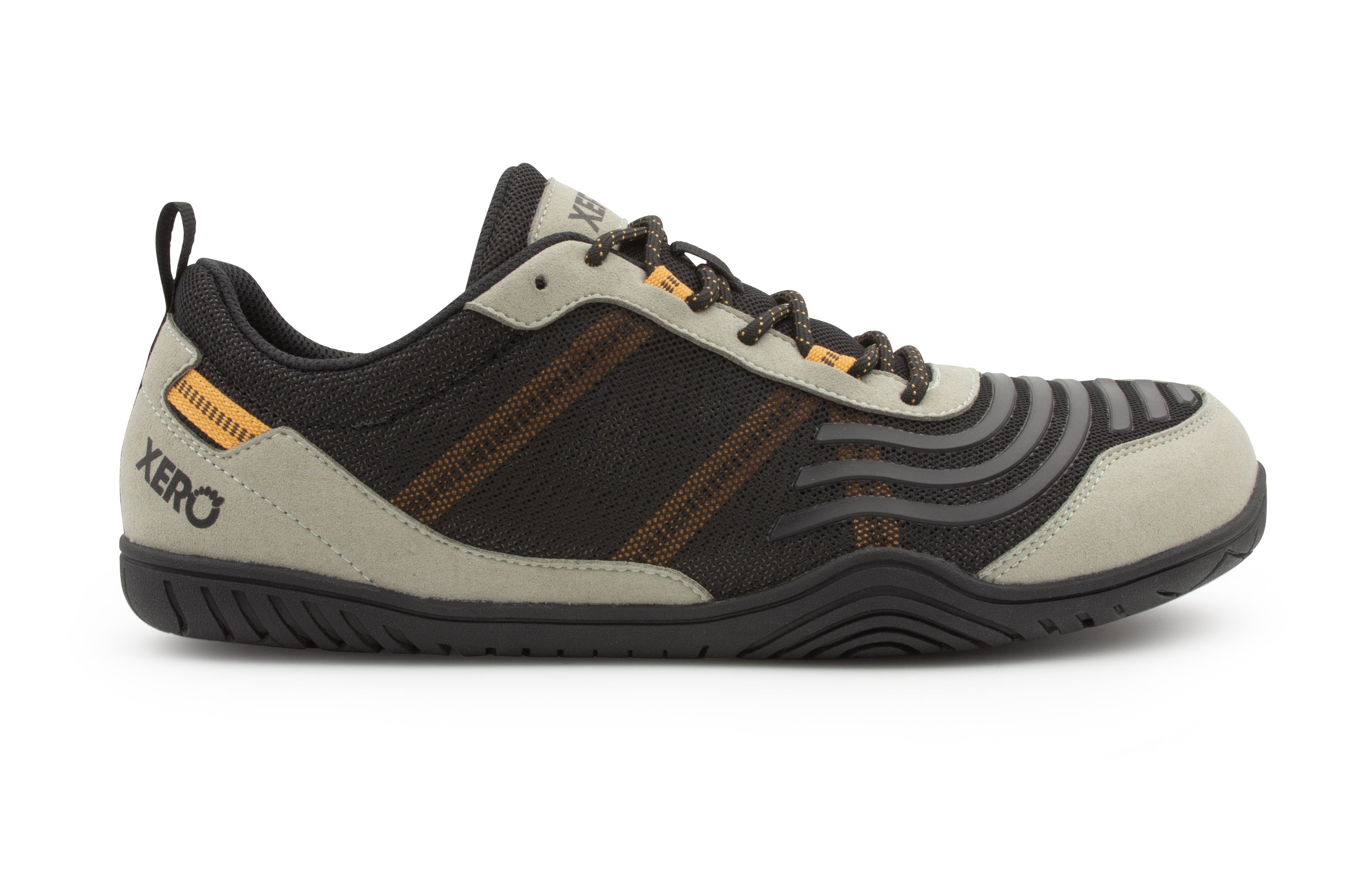 Xero Shoes 360° Mens barfods træningssko til mænd i farven olive gray, yderside